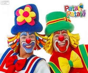 puzzel Patati Patatá de clowns