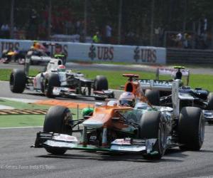 puzzel Paul di Resta, Force India 2012