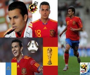 puzzel Pedro Rodriguez (De Roadrunners) Spaanse nationale elftal spits