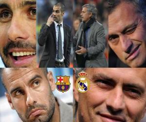 puzzel Pep Guardiola VS Jose Mourinho, 2010-11