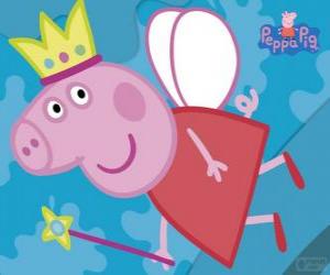 puzzel Peppa varken: fairy