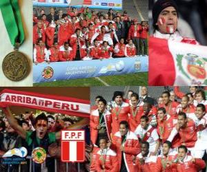 puzzel Peru, Copa America 2011 3e plaats