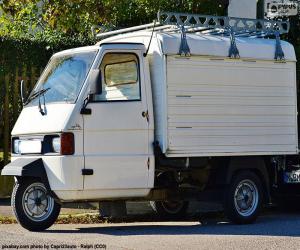 puzzel Piaggio Ape