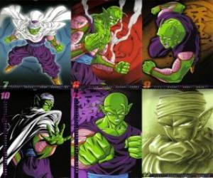 puzzel Piccolo Piccolo monster Daimao zoon, geboren wraak te nemen op Goku. Het komt van de planeet Namek. Het is de eerste leraar van Son Gohan.