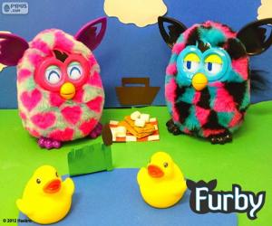 puzzel Picknick Furby