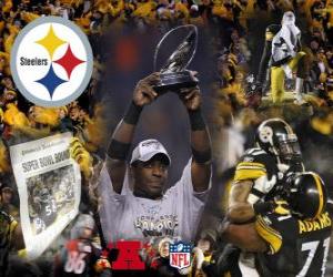 puzzel Pittsburgh Steelers AFC kampioen 2010-11