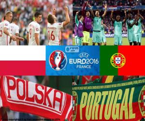 puzzel PL-PT, kwartfinale Euro 2016