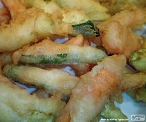 puzzel Plantaardige Tempura