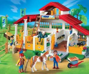 puzzel Playmobil boerderij