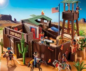 puzzel Playmobil Fort