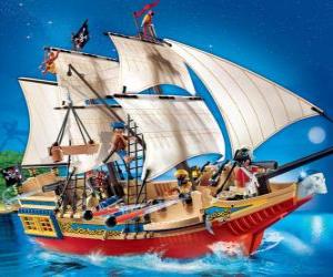 puzzel Playmobil piratenschip