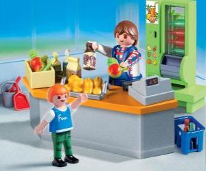 puzzel Playmobil winkel