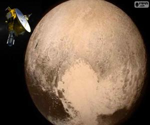 puzzel Pluto en New Horizons