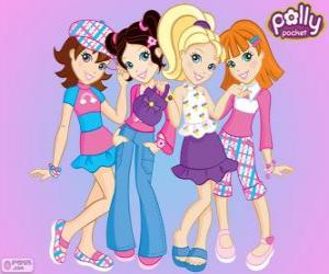 puzzel Polly Pocket en haar vrienden