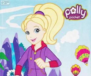 puzzel Polly Pocket met sportkleding