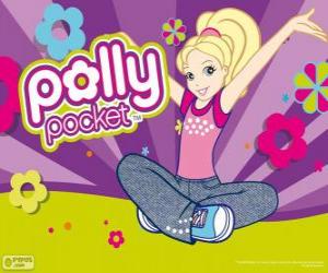 puzzel Polly zittend op de vloer