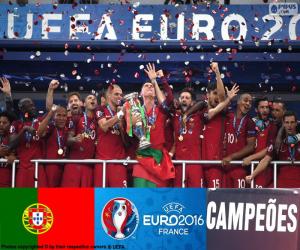 puzzel Portugal, Euro 2016 kampioen