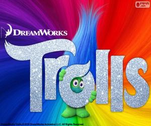 puzzel Poster van de film Trolls