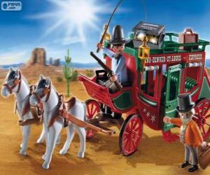 puzzel Postkoets van Playmobil