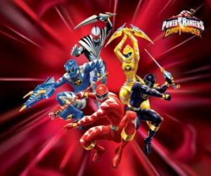 puzzel Power Rangers Dino Thunder