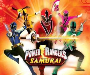 puzzel Power Rangers Samurai