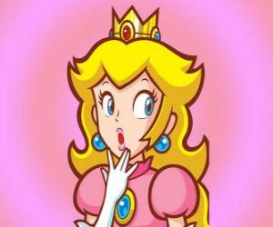 puzzel Prinses Peach Toadstool, Prinses van Mushroom Kingdom