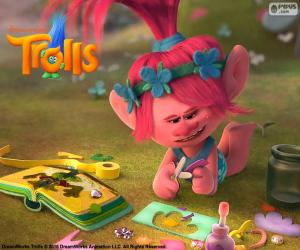 puzzel Prinses Poppy, Trolls