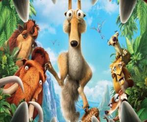 puzzel Protagonisten van Ice Age