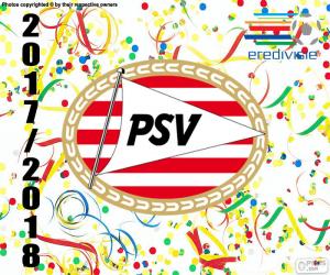 puzzel PSV Eindhoven, Eredivisie 2017-18