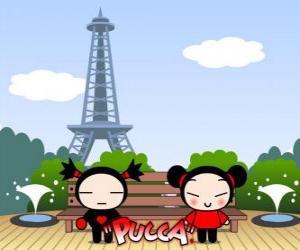 puzzel Pucca en Garu in Parijs