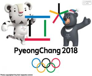 puzzel Pyeongchang Winterspelen van 2018