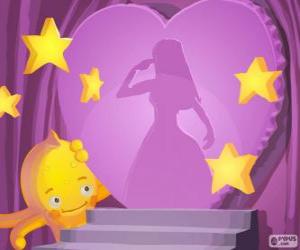 puzzel Pypus bewonderen van de Disney prinsessen