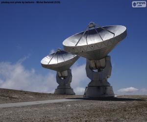 puzzel Radiotelescopen