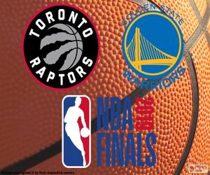 puzzel Raptors-Warriors, NBA Finals 2019