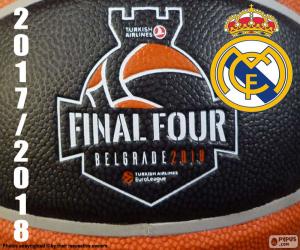 puzzel Real Madrid, 2018 Euroleague kampioen