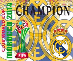 puzzel Real Madrid CF, Kampioen Wereldkampioenschap voetbal voor clubs FIFA 2014
