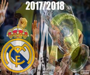 puzzel Real Madrid Champions 2017-2018