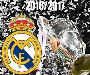 puzzel Real Madrid Champions League 2016-2017