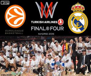 puzzel Real Madrid, Euroleague 2015