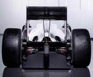 puzzel Rear View, BMW Sauber C29