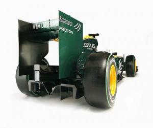 puzzel Rear View, Lotus T127