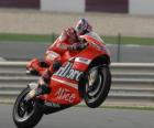 Casey Stoner verhogen wiel