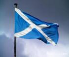 Vlag van Schotland, het land van het Verenigd Koninkrijk