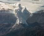 Vulkaan in uitbarsting