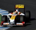 Fernando Alonso loodsen zijn F1