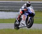 Jorge Lorenzo verhogen wiel