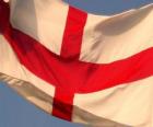 Vlag van Engeland, het land een deel van het Verenigd Koninkrijk
