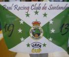 Vlag van Real Racing de Santander