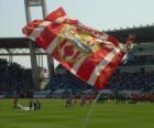 Vlag van het team in de Spaanse Liga de UD Almería