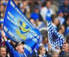 Vlag van Portsmouth FC